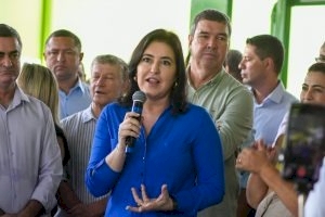JATEÍ: Governo de Mato Grosso do Sul entrega reforma de escola, asfalto e drenagem
