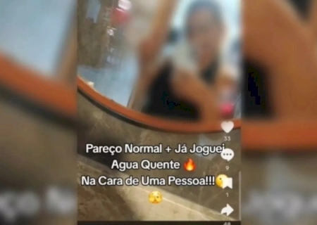 Mulher que jogou água quente e deixou namorado cego fez vídeo debochando do crime no Tik Tok