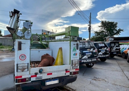 Polícia Civil deflagra “Operação Apagão” em Três Lagoas e duas pessoas são presas em flagrante