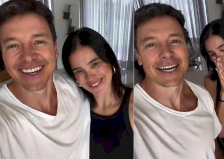 Emoção! Rodrigo Faro anuncia cura do câncer de Vera Viel