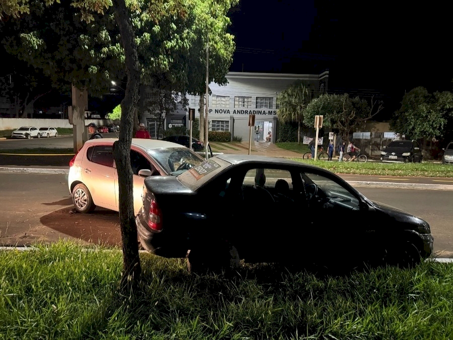 NOVA ANDRADINA: Mulher é presa por embriaguez ao volante após bater carro em veículo estacionado