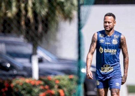 Neymar seguirá em processo de transição física no Santos e não joga contra o Vasco