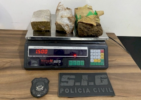 Polícia Civil recupera motocicleta e prende autor por furto e tráfico de drogas em MS