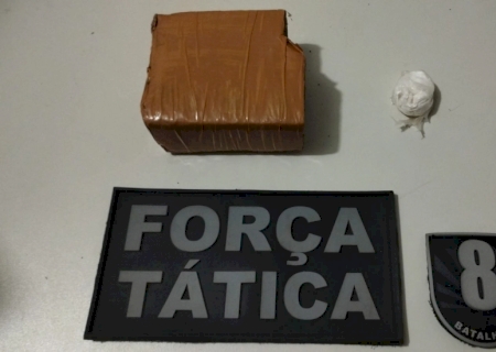 NOVA ANDRADINA: Polícia Militar prende homem por tráfico de drogas