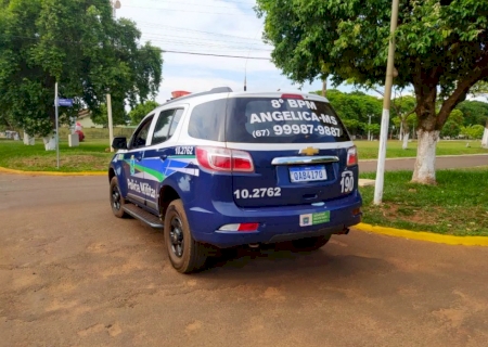 ANGÉLICA: Polícia Militar encaminha espingarda e munições para Delegacia