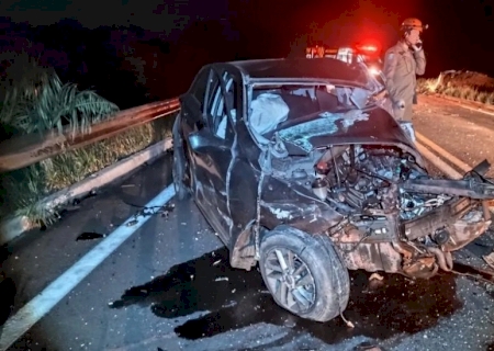 Mulher morre vítima de acidente entre Bataguassu e Santa Rita do Pardo