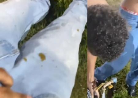 DEODÁPOLIS: ‘Viralizou’ touro dispara jato de fezes em público durante rodeio