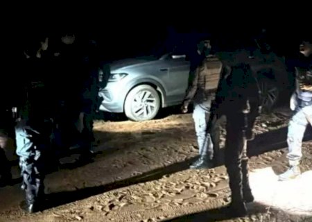 Família é feita refém durante roubo de carro em MS