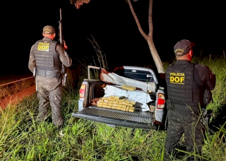 DOF apreende mais de 400 quilos de drogas em Ponta Porã