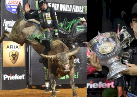 Cowboy de MS vira tricampeão mundial de montaria em touros e ganha 1 milhão de dólares: ‘o melhor da história’