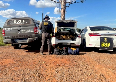 DOF apreende mais de 300 quilos de drogas e prende batedor em MS