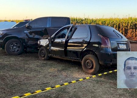 Douradense morre em acidente envolvendo carro do prefeito de Laguna Carapã