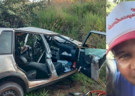 Acidente entre Uno e bitrem canavieira deixa uma pessoa morta na MS-233