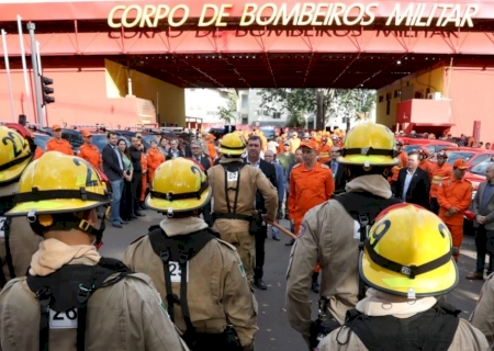Bombeiros e Polícia Penal de MS ganham novas viaturas com investimento de R$ 12,6 milhões