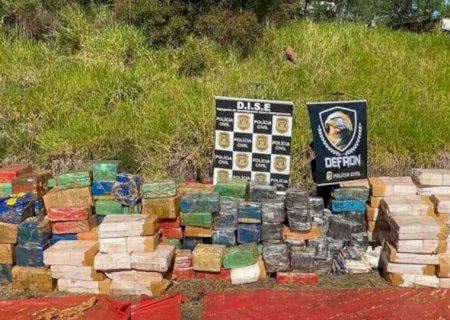 Com carga de maconha avaliada em R$ 14 milhões, caminhão de Dourados é interceptado em SP