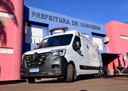 Prefeitura de Ivinhema recebe nova ambulância UTI Móvel para reforçar a saúde