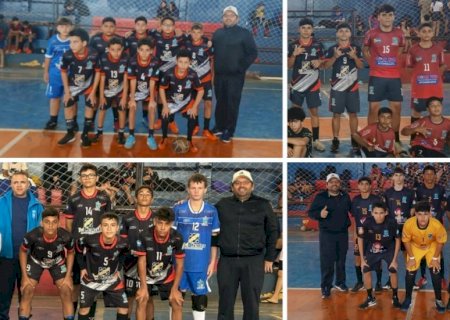 Escola Reynaldo Massi se destaca em festival de futsal de base em Angélica