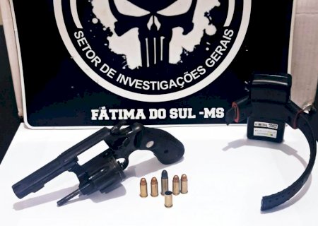 FÁTIMA DO SUL: Homem é preso após tentar matar desafeto com tiro no pescoço