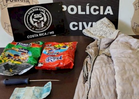 Autor de furto em estabelecimento comercial é preso