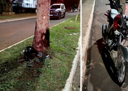 IVINHEMA: Adolescente sofre fratura exposta após colisão em coqueiro