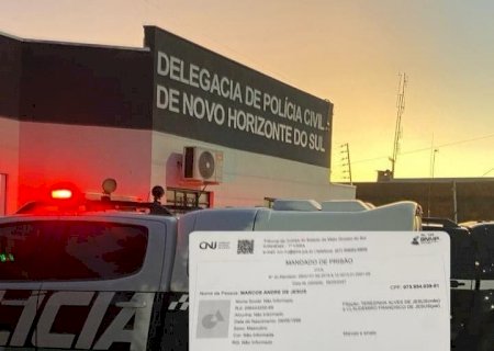 NOVO HORIZONTEDO SUL: Polícia Militar cumpre dois mandados de prisão em apoio ao poder judiciário