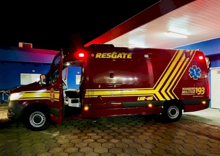 IVINHEMA: Acidente deixa motociclista gravemente ferido após colisão com caminhonete