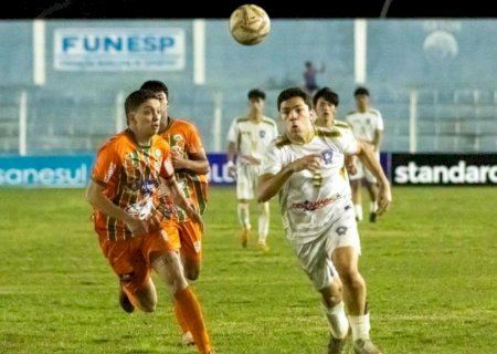 Grêmio Santo Antônio e Naviraiense empatam primeiro jogo da decisão do Sub-20