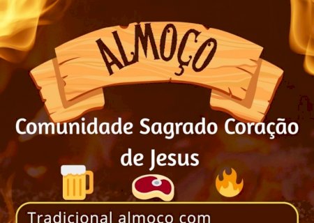 IVINHEMA: Festa do Padroeiro Sagrado Coração de Jesus será dia 24 com almoço, leilão e música