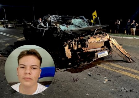 IVINHEMA: Jovem que morreu em grave acidente na BR-376 é identificado