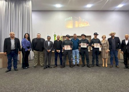 IVINHEMA: Câmara homenageia Policiais Militares do Patrulhamento Rural com Moção de Aplausos