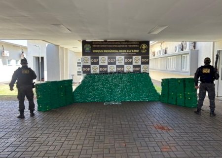 Polícia apreende 1,6t de maconha e recupera caminhonete roubada no Paraná