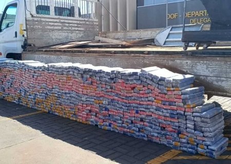 Carga de maconha apreendida em fornos de pizza pesou mais de 1,4 tonelada