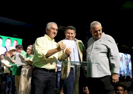 NOVO HORIZONTE DO SUL: Prefeito Guga se filia ao PL ao lado do ex-governador Reinaldo Azambuja