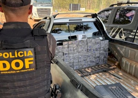 Celulares contrabandeados do Paraguai são apreendidos em rodovia de Ponta