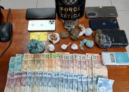 IVINHEMA: Polícia Militar prende autores por tráfico de drogas