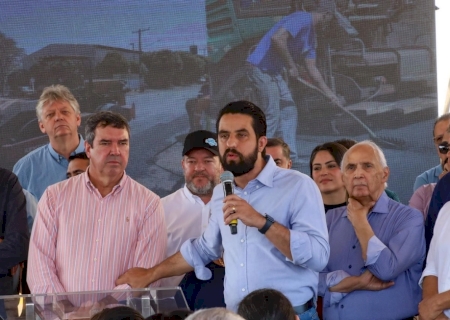 Entrega de obras em Deodápolis e Glória de Dourados reforça compromisso do Estado com os municípios