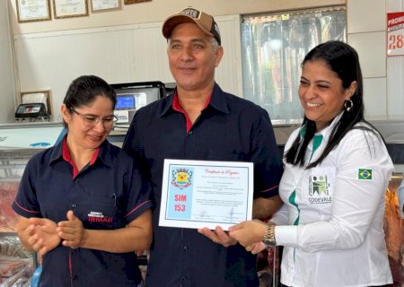 IVINHEMA: Açougue e Mercearia do Irmão recebe Selo de Qualidade do CODEVALE