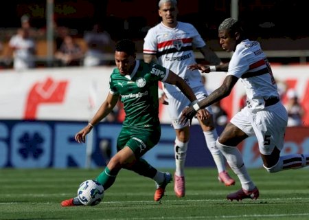 São Paulo abre 2 a 0, mas Palmeiras vira no fim e assume a ponta do Brasileiro