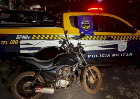 DEODÁPOLIS: Ação da Polícia Rodoviária prende homem com moto adulterada