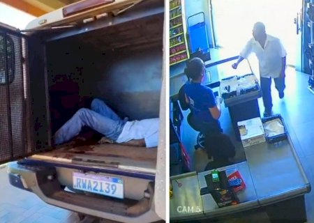 ANGÉLICA: PM age em legítima defesa e neutraliza homem armado que ameaçava funcionários em supermercado