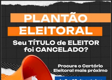 Justiça Eleitoral realiza plantões para regularização de títulos cancelados em Deodápolis e Glória de Dourados