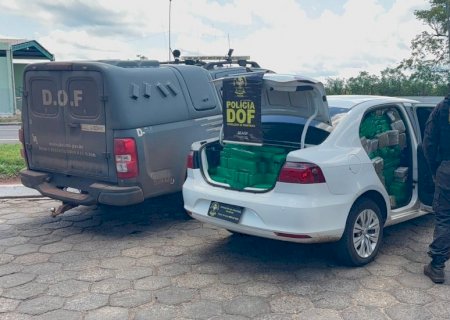 DOF prende dupla com mais de 620 quilos de drogas que seriam entregues em São Paulo
