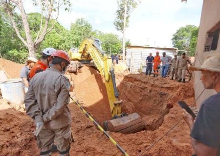 Homem morre soterrado durante constru&ccedil;&atilde;o de fossa