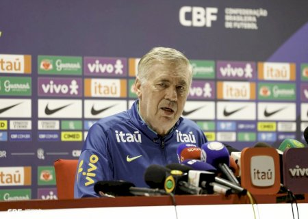 Ancelotti projeta amistoso contra a Tunísia e fala sobre possível estreia de Luciano Juba na Seleção