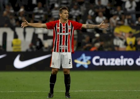 Toloi sofre lesão no quadril e amplia extensa lista de desfalques do São Paulo