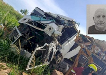 Caminhoneiro passa mal e morre ao bater contra árvore
