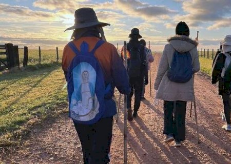 Grupo encarou 6 dias de caminhada e 172 km até Nova Andradina