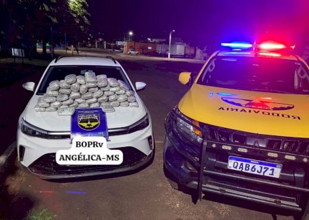 IVINHEMA: PMR apreende 16,5 kg de skunk durante fiscalização na MS-141