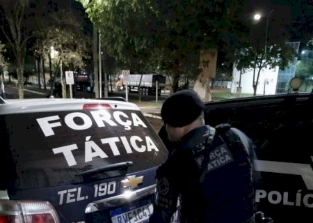 NOVA ANDRADINA: Polícia Militar prende suspeito por tráfico de Drogas durante ação da Força Tática