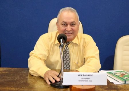 NOVO HORIZONTE DO SUL: Vereador Luiz Enfermeiro destaca valorização dos agentes de saúde e anuncia implantação de cinema cultural